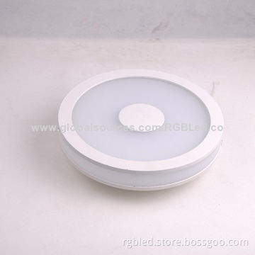 LED Panel light, 124mm diameter, 30pcs 2835SMD, 5W, 350lm, 85 to 265V AC